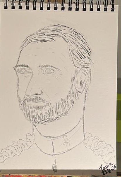 retrato felipe VI, el Rey