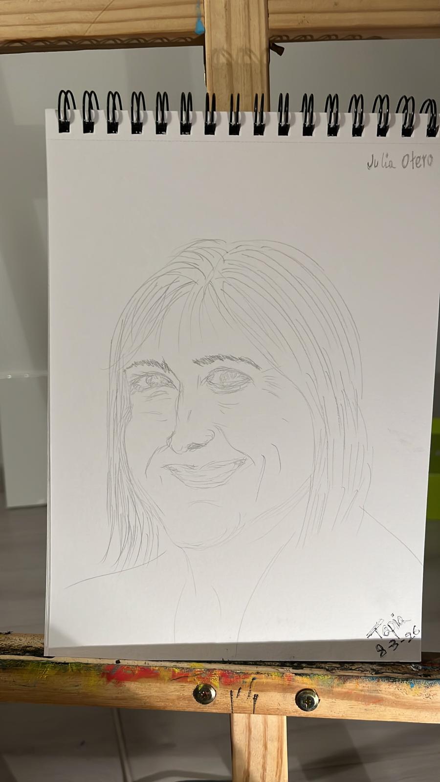 Julia Otero retrato