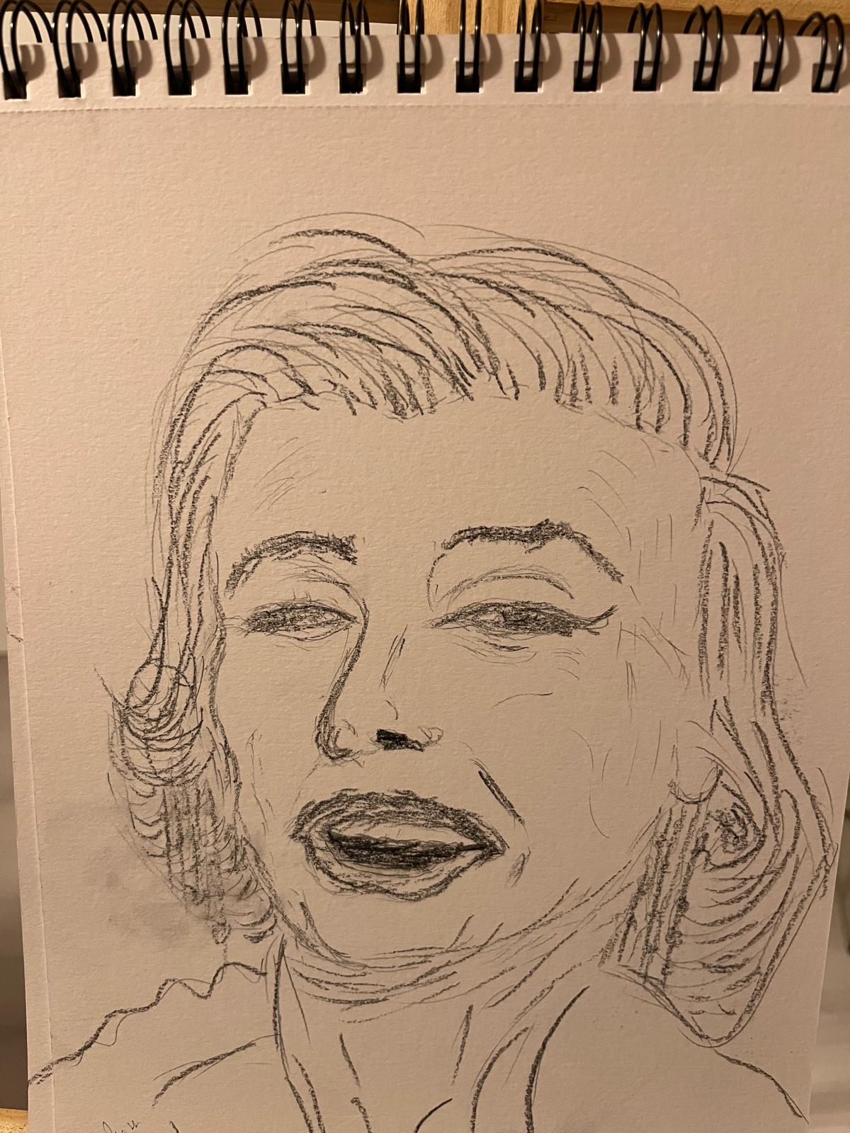 Marilyn caricatura