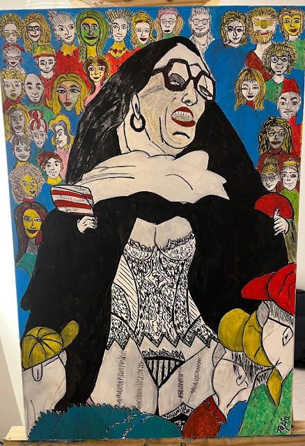 monja provocación, surrealismo